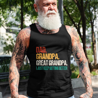 Best Grandpa Shirt, Proud Grandpa Unisex T-Shirt/Hoodie/Sweatshirt HLT00 - Dad Grandpa Great Grandpa Fathers Day For Great Grandfather T-Shirt