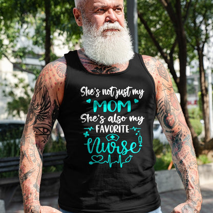 Funny Nurse Shirt, Nurse Unisex T-Shirt/Hoodie/Sweatshirt HLT00 - My Mom Is A Nurse - Proud Nurse Son Daughter RN LPN Family T-Shirt