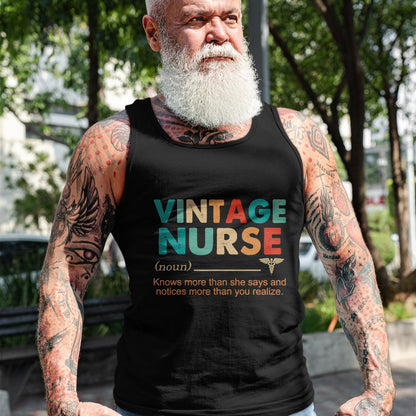 Funny Nurse Shirt, Nurse Unisex T-Shirt/Hoodie/Sweatshirt HLT00 - Vintage nurse T-Shirt