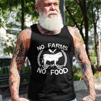 Best Farmer Life Shirt, Funny Farmer UnisexT-Shirt/Hoodie/Sweatshirt HLT00 - No Farms No Meat Farmer Gift T-Shirt