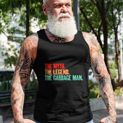 Best Truck Driver Life Shirt, Funny Trucker UnisexT-Shirt/Hoodie/Sweatshirt HLT00 -The Myth The Legend The Garbage Man T-Shirt