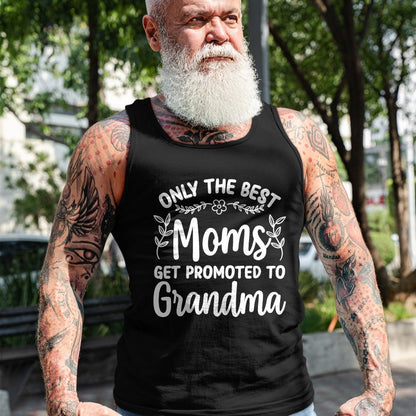 Best Grandma Shirt, Proud Grandma Unisex T-Shirt/Hoodie/Sweatshirt HLT00 - Grandma Art For Women Mom Promoted To Grandmother Grandma T-Shirt