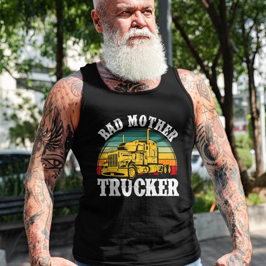 Best Truck Driver Life Shirt, Funny Trucker UnisexT-Shirt/Hoodie/Sweatshirt HLT00 - Funny Trucker Design for Men Big Rig Trucker Truck Driver T-Shirt (2)