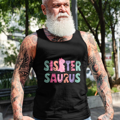Best Dinosaur Lover Shirt, Funny Dinosaur UnisexT-Shirt/Hoodie/Sweatshirt HLT00 - Sister Saurus Sister Dinosaur Three Rex Birthday Boy Girl T-Shirt