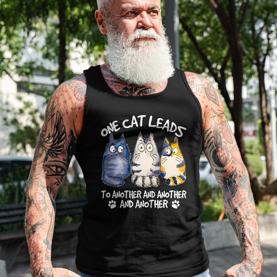 Cat Love Shirt, Funny Cat Lover Gift UnisexT-Shirt/Hoodie/Sweatshirt HLT00 - Funny Cat Design Cat Lover Kitten Cat T-Shirt (1)