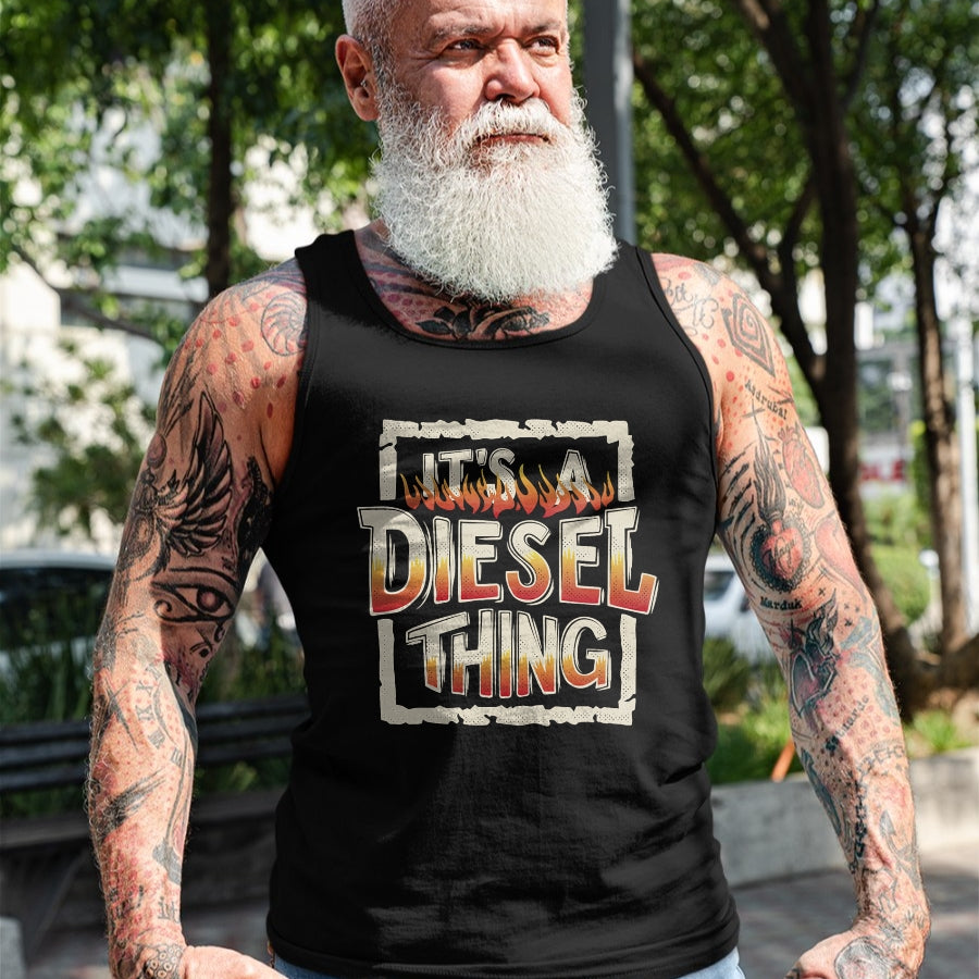 Best Truck Driver Life Shirt, Funny Trucker UnisexT-Shirt/Hoodie/Sweatshirt HLT00 - It's A Diesel Thing Trucker Truck Driver Mechanic Funny Men T-Shirt