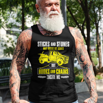 Best Truck Driver Life Shirt, Funny Trucker UnisexT-Shirt/Hoodie/Sweatshirt HLT00 - Tow Truck Driver Breakdown Lorry - Thin Yellow Line Trucker T-Shirt Small