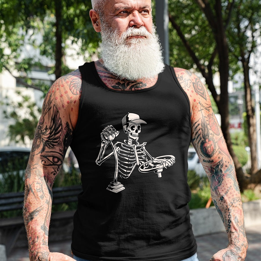 Best Truck Driver Life Shirt, Funny Trucker UnisexT-Shirt/Hoodie/Sweatshirt HLT00 - Skeleton Truck Driver - Funny Big Trucking Trucker T-Shirt
