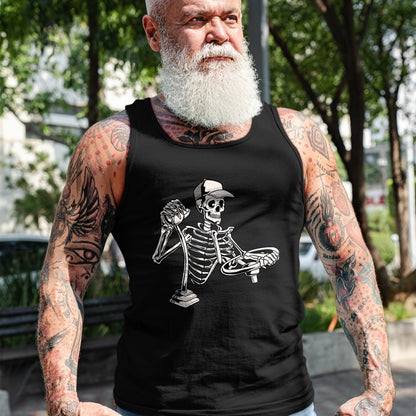 Best Truck Driver Life Shirt, Funny Trucker UnisexT-Shirt/Hoodie/Sweatshirt HLT00 - Skeleton Truck Driver - Funny Big Trucking Trucker T-Shirt