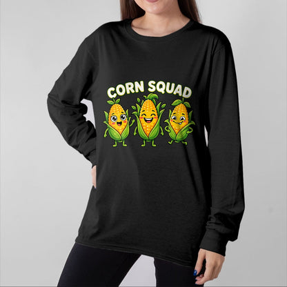 Best Farmer Life Shirt, Funny Farmer UnisexT-Shirt/Hoodie/Sweatshirt HLT00 - Cute Corn Squad Family Matching Group Sweet Corn Fun T-Shirt