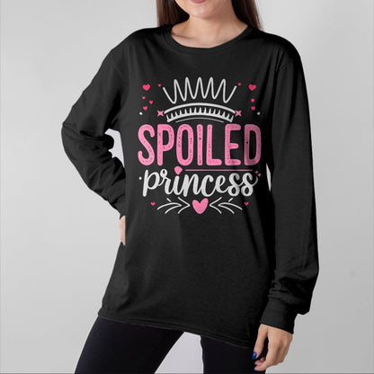 Best Wife Shirt, Wife and Husband Unisex T-Shirt/Hoodie/Sweatshirt HLT00 - Spoiled Princess Funny Women, Girl, Spoiled T-Shirt