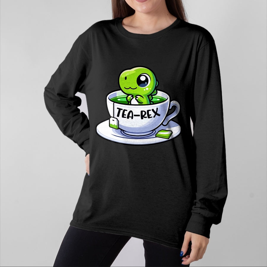 Best Dinosaur Lover Shirt, Funny Dinosaur UnisexT-Shirt/Hoodie/Sweatshirt HLT00 - Tea-Rex Cute T-Rex Dinosaur Lover Kawaii Funny Dino Pun T-Shirt