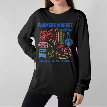 Best Farmer Life Shirt, Funny Farmer UnisexT-Shirt/Hoodie/Sweatshirt HLT00 - Farmers Market Club Fresh Veggies Foodie Cottagecore T-Shirt