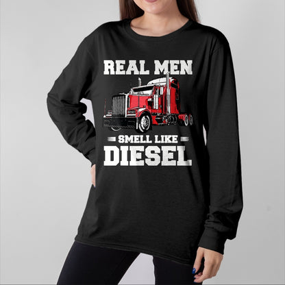 Best Truck Driver Life Shirt, Funny Trucker UnisexT-Shirt/Hoodie/Sweatshirt HLT00 - Funny Trucker Gifts Men Husband Semi Trailer Truck Driver T-Shirt (4)