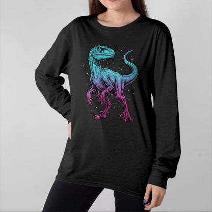 Best Dinosaur Lover Shirt, Funny Dinosaur UnisexT-Shirt/Hoodie/Sweatshirt HLT00 - Velociraptor Illustration Dinosaur T-Shirt