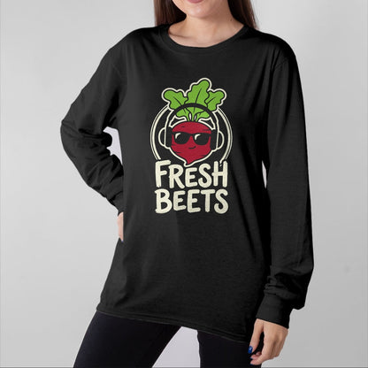 Best Farmer Life Shirt, Funny Farmer UnisexT-Shirt/Hoodie/Sweatshirt HLT00 - Fresh Beets Funny Beet Vegetable Farm Farmer Farming Tee T-Shirt