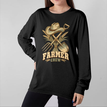 Best Farmer Life Shirt, Funny Farmer UnisexT-Shirt/Hoodie/Sweatshirt HLT00 - Farmer Crew Farming Farm Animal Farmer Gift Country Life T-Shirt