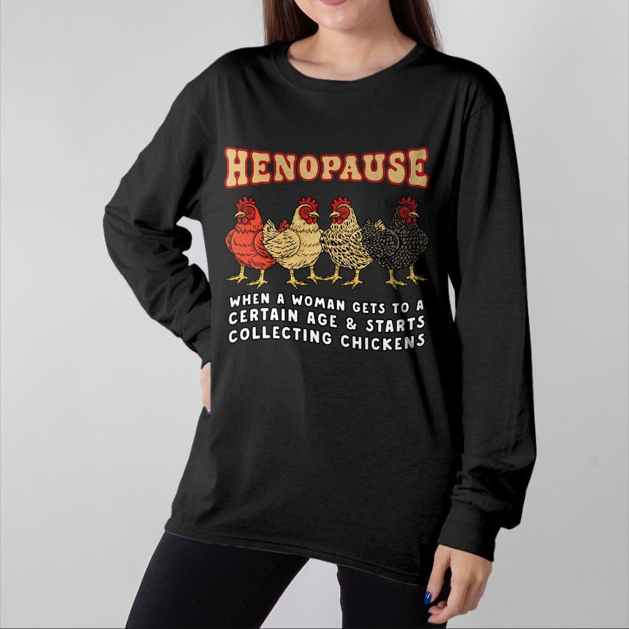 Best Farmer Life Shirt, Funny Farmer UnisexT-Shirt/Hoodie/Sweatshirt HLT00 - Funny Chicken Henopause Menopause Poultry Lover Farmer Retro T-Shirt
