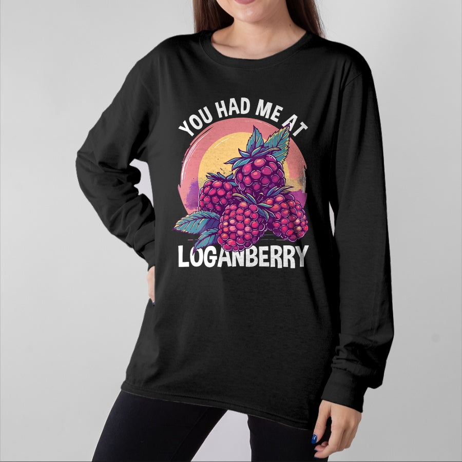 Best Farmer Life Shirt, Funny Farmer UnisexT-Shirt/Hoodie/Sweatshirt HLT00 - Berry Enthusiast Gardener You Had Me At Loganberry T-Shirt