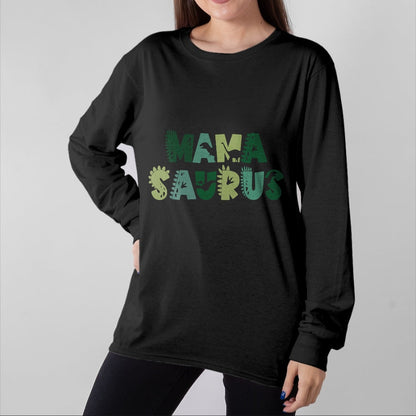 Best Dinosaur Lover Shirt, Funny Dinosaur UnisexT-Shirt/Hoodie/Sweatshirt HLT00 - Mama Saurus Mom Dinosaur Three Rex Birthday Boy Girl Family T-Shirt