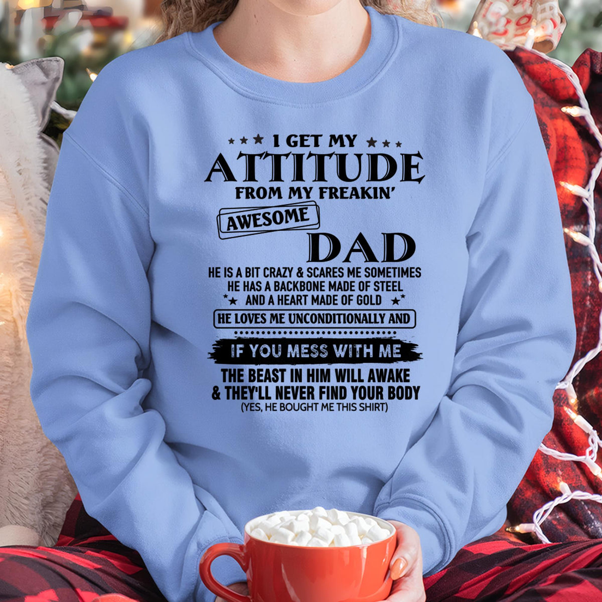 Gift For Son and Daughter From Dad - HLT00 - (SKU-TDADC-00)