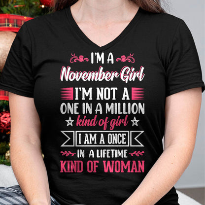 DECEMBER, ONE IN A LIFETIME KIND OF WOMAN - SHIRT FOR WOMEN - KIEN12 (SKU2602-58-12)