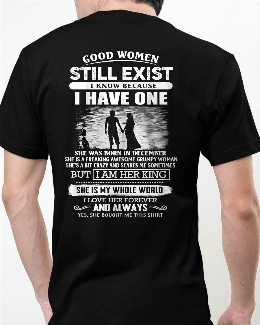 DECEMBER - GOOD WOMEN STILL EXIST - PERFECT GIFT FROM WIFE, GIRLFRIEND - HLT12 (SKU2604-293-12)