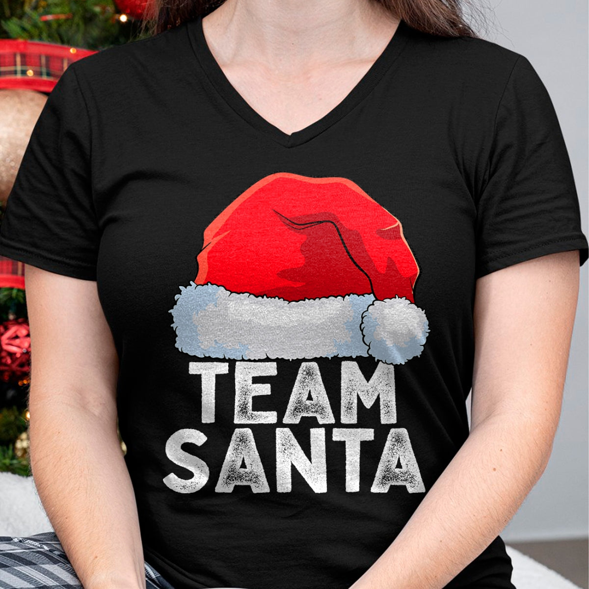 Christmas Shirts for Family, Funny christmas shirts, Christmas Unisex T-Shirt/Hoodie/Sweatshirt HLT00 - Team Santa Family Tradition Christmas Squad Matching Pajamas T-Shirt