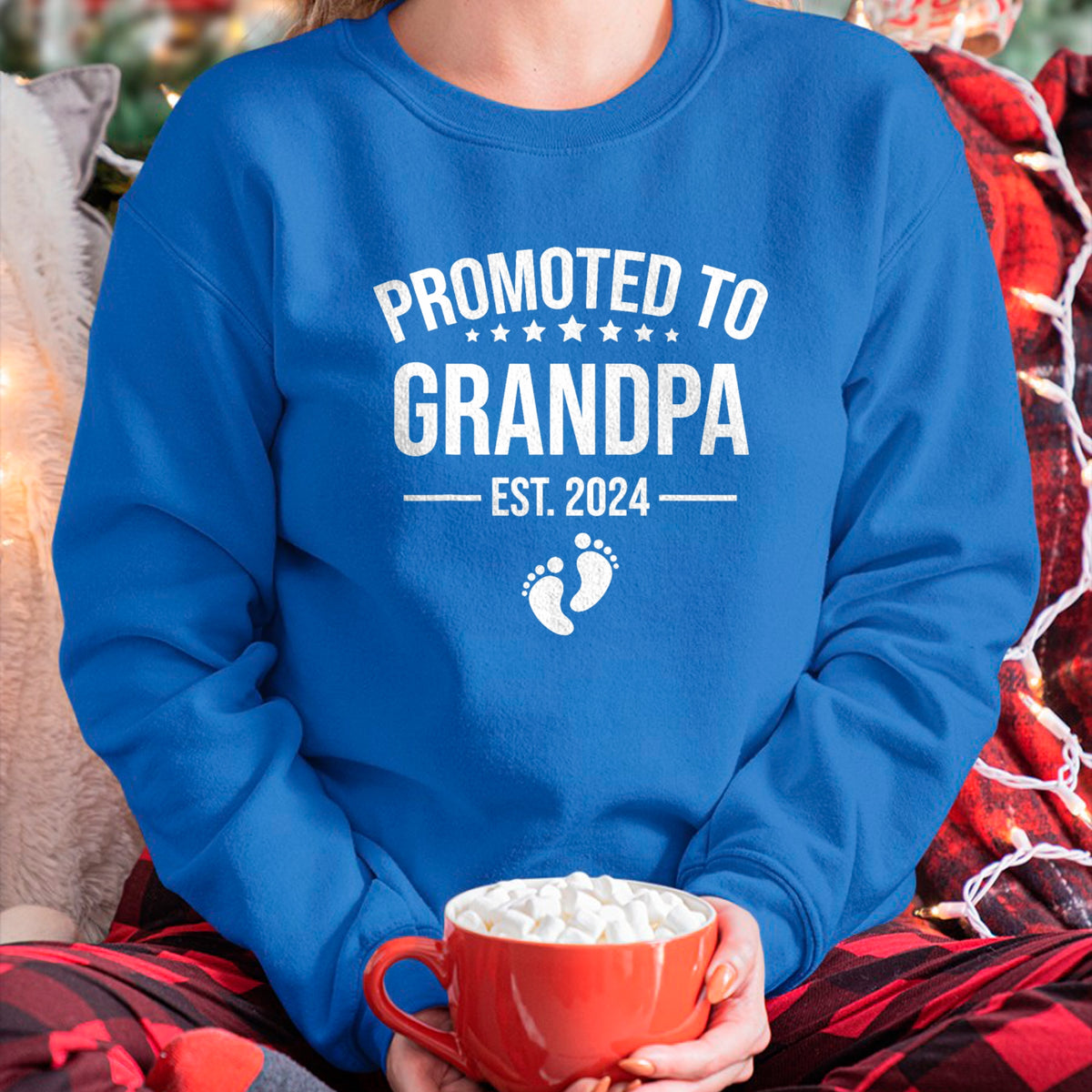 Best Grandpa Shirt, Proud Grandpa Unisex T-Shirt/Hoodie/Sweatshirt HLT00 - 1st Time Grandpa EST 2024 New First Grandpa 2024 T-Shirt