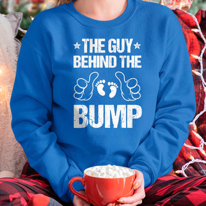 Best Wife Shirt, Wife and Husband Unisex T-Shirt/Hoodie/Sweatshirt HLT00 - The Guy Behind The Bump Pregnancy Announcement For Dad T-Shirt