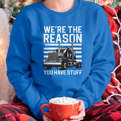 Best Truck Driver Life Shirt, Funny Trucker UnisexT-Shirt/Hoodie/Sweatshirt HLT00 - Funny Trucker Design For Men Women Semi Truck Driver Lover T-Shirt (1)