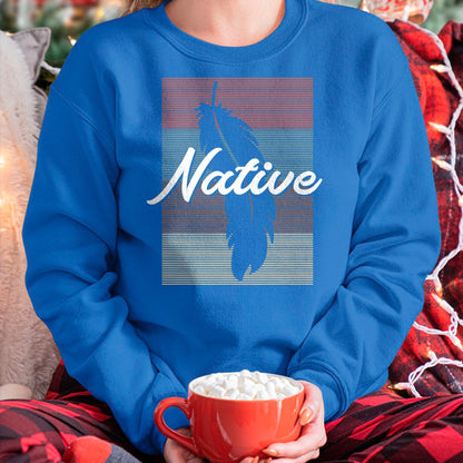 Native American T-Shirts, Vintage Native American Unisex T-Shirt/Hoodie/Sweatshirt HLT00 - Native - Native American Pride T-Shirt T-Shirt