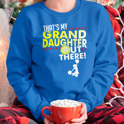 Best Grandpa Shirt, Proud Grandpa Unisex T-Shirt/Hoodie/Sweatshirt HLT00 - My Granddaughter - Cheerleader Grandpa & Grandma T Shirt T-Shirt