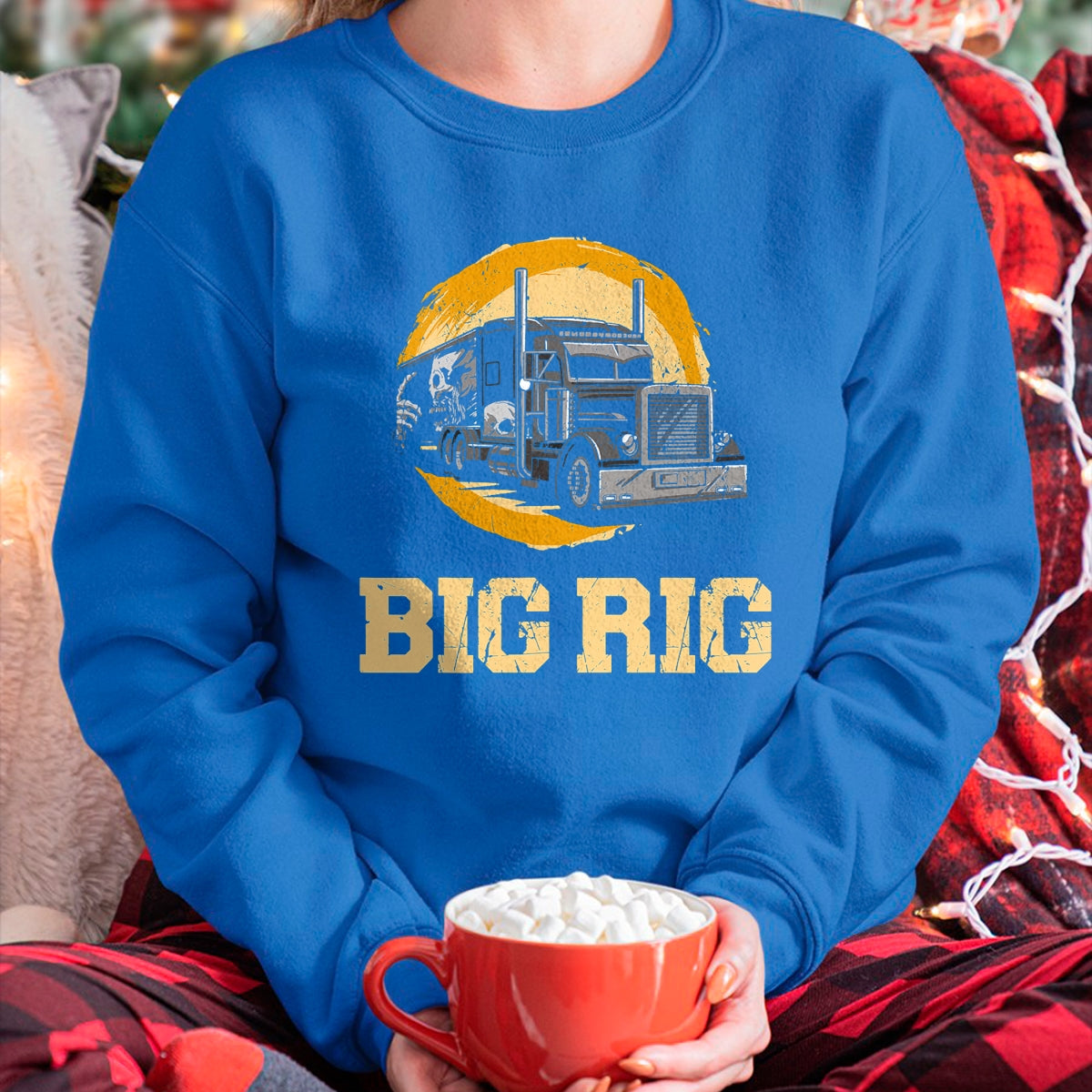 Best Truck Driver Life Shirt, Funny Trucker UnisexT-Shirt/Hoodie/Sweatshirt HLT00 - Trucker Truck Driver Vintage Big Rig T-Shirt (1)