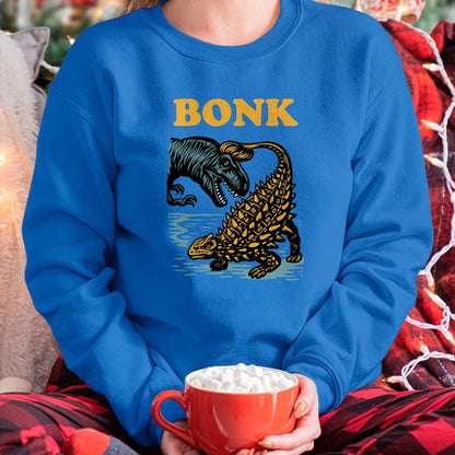 Best Dinosaur Lover Shirt, Funny Dinosaur UnisexT-Shirt/Hoodie/Sweatshirt HLT00 - Bonk Dinosaur Funny Prehistoric Humor Design T-Shirt