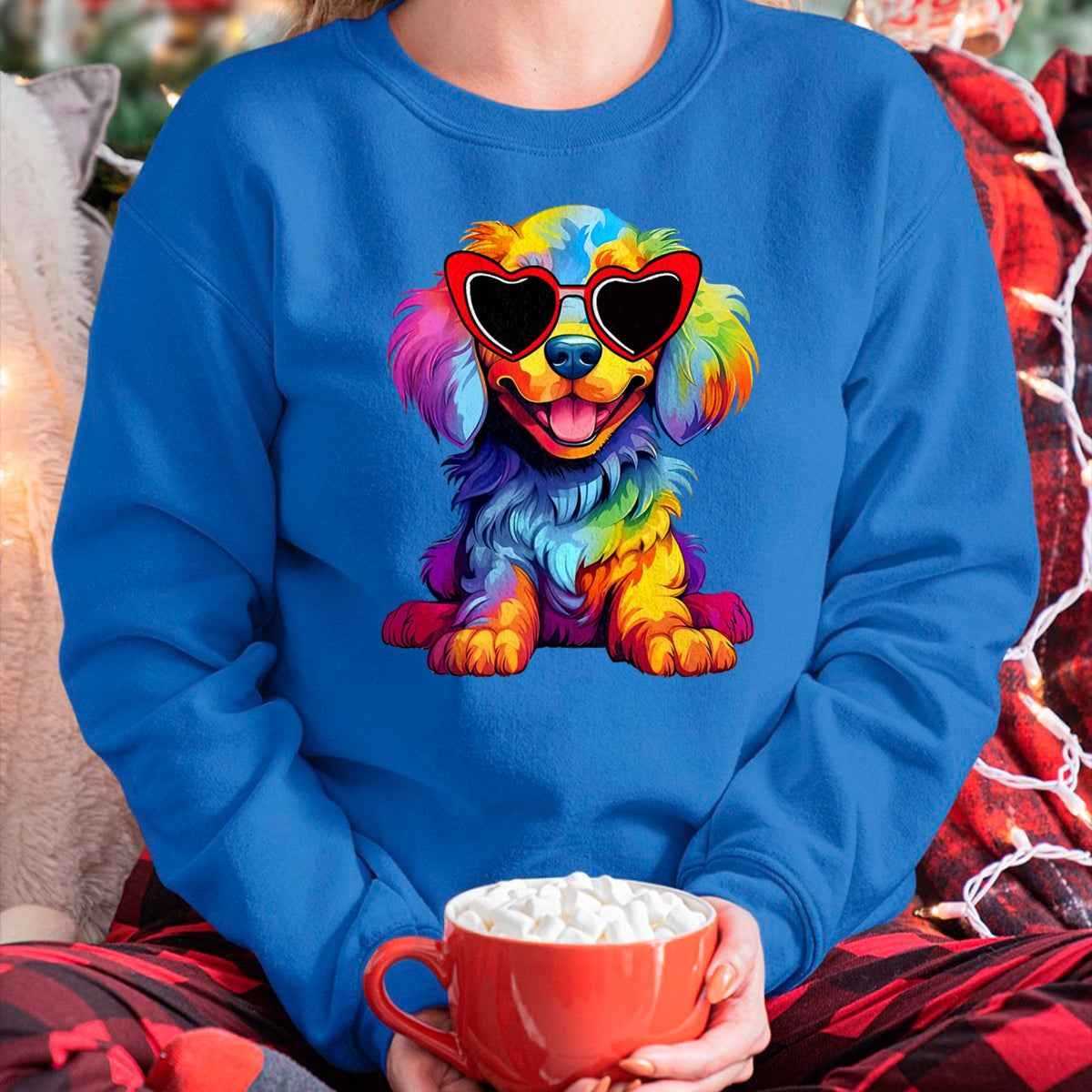 Dog Love Shirt, Dog Lover Gift T-Shirt/Hoodie/Sweatshirt HLT00 - Rainbow LGBT Love Weiners Dogs Love Funny Gay Man Pride Fun T-Shirt