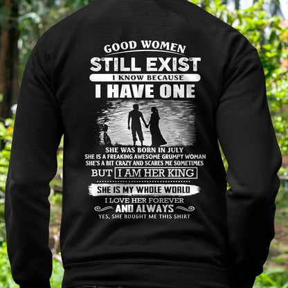 JULY - GOOD WOMEN STILL EXIST - PERFECT GIFT FROM WIFE, GIRLFRIEND - HLT07 (SKU2604-293-07)
