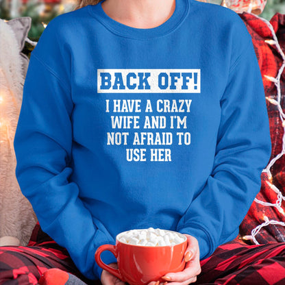 Best Wife Shirt, Wife and Husband Unisex T-Shirt/Hoodie/Sweatshirt HLT00 - Funny Husband Gifts Men, Crazy Wife Sarcastic Husband T-Shirt (1)