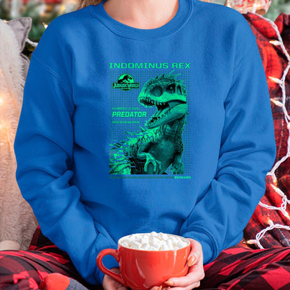 Best Dinosaur Lover Shirt, Funny Dinosaur UnisexT-Shirt/Hoodie/Sweatshirt HLT00 - Jurassic World Indominus Rex Hybrid Predator T-Shirt Small