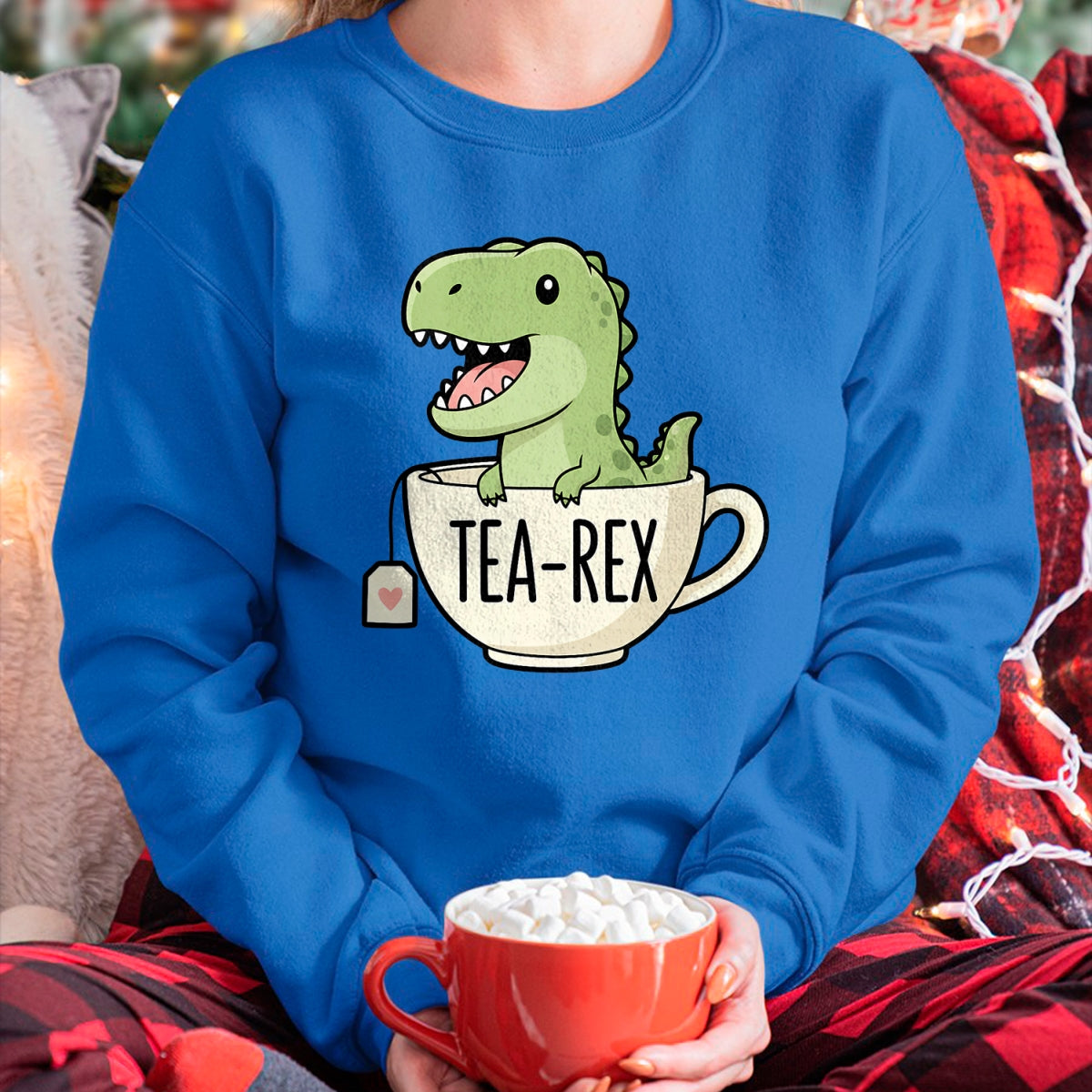 Best Dinosaur Lover Shirt, Funny Dinosaur UnisexT-Shirt/Hoodie/Sweatshirt HLT00 - Tea Rex Dinosaur Funny Cartoon T-Shirt