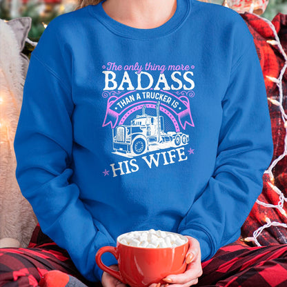 Best Truck Driver Life Shirt, Funny Trucker UnisexT-Shirt/Hoodie/Sweatshirt HLT00 - Badass Women Truck Driver, Trucker Wife T-Shirt