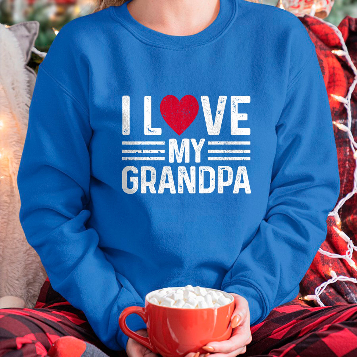 Best Grandpa Shirt, Proud Grandpa Unisex T-Shirt/Hoodie/Sweatshirt HLT00 - Kids I Love My Grandpa For Toddler, Boy, Girl, Youth, Baby T-Shirt