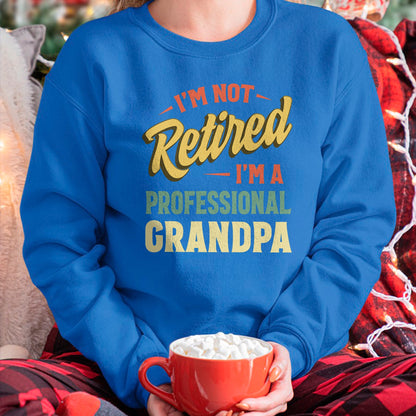 Best Grandpa Shirt, Proud Grandpa Unisex T-Shirt/Hoodie/Sweatshirt HLT00 - Grandpa For Men Funny Fathers Day Retired Grandpa T-Shirt