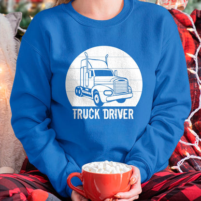 Best Truck Driver Life Shirt, Funny Trucker UnisexT-Shirt/Hoodie/Sweatshirt HLT00 - Truck Driver T-Shirt (4)
