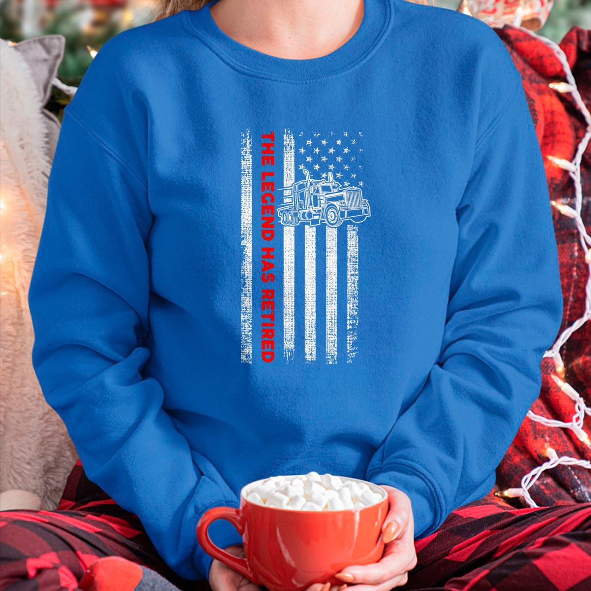 Best Truck Driver Life Shirt, Funny Trucker UnisexT-Shirt/Hoodie/Sweatshirt HLT00 - Retired Truck Driver - Patriotic Trucker - American Flag T-Shirt