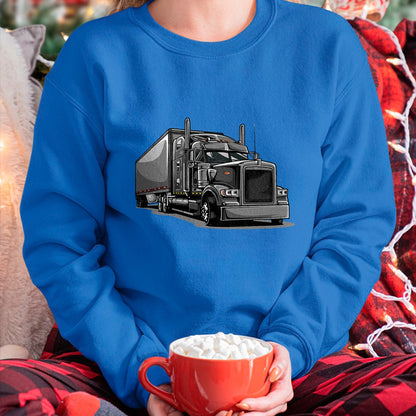 Best Truck Driver Life Shirt, Funny Trucker UnisexT-Shirt/Hoodie/Sweatshirt HLT00 - Semi Truck Driver T-Shirt (4)