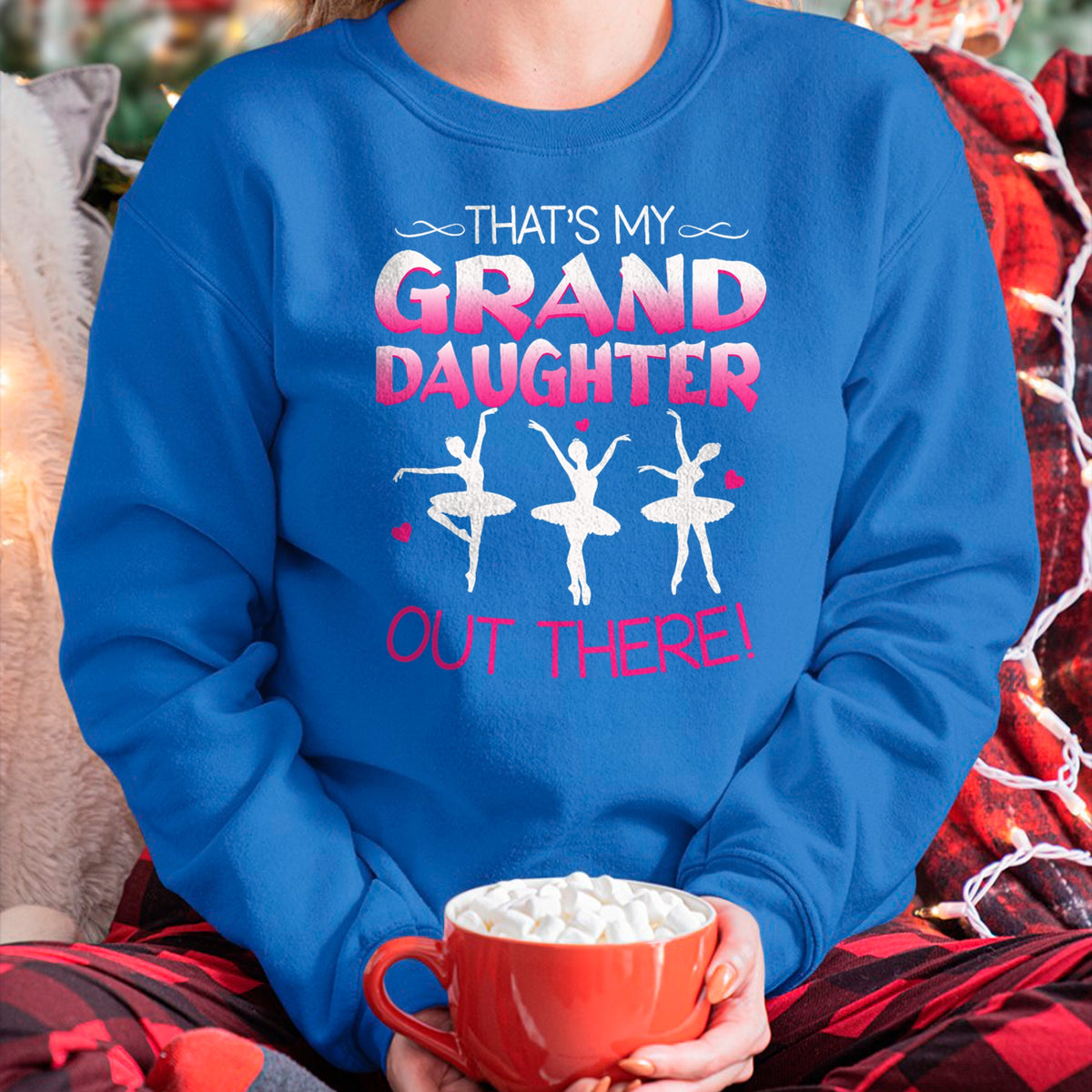 Best Grandpa Shirt, Proud Grandpa Unisex T-Shirt/Hoodie/Sweatshirt HLT00 -Ballet Dancing Granddaughter Grandpa & Grandma Gift T-Shirt