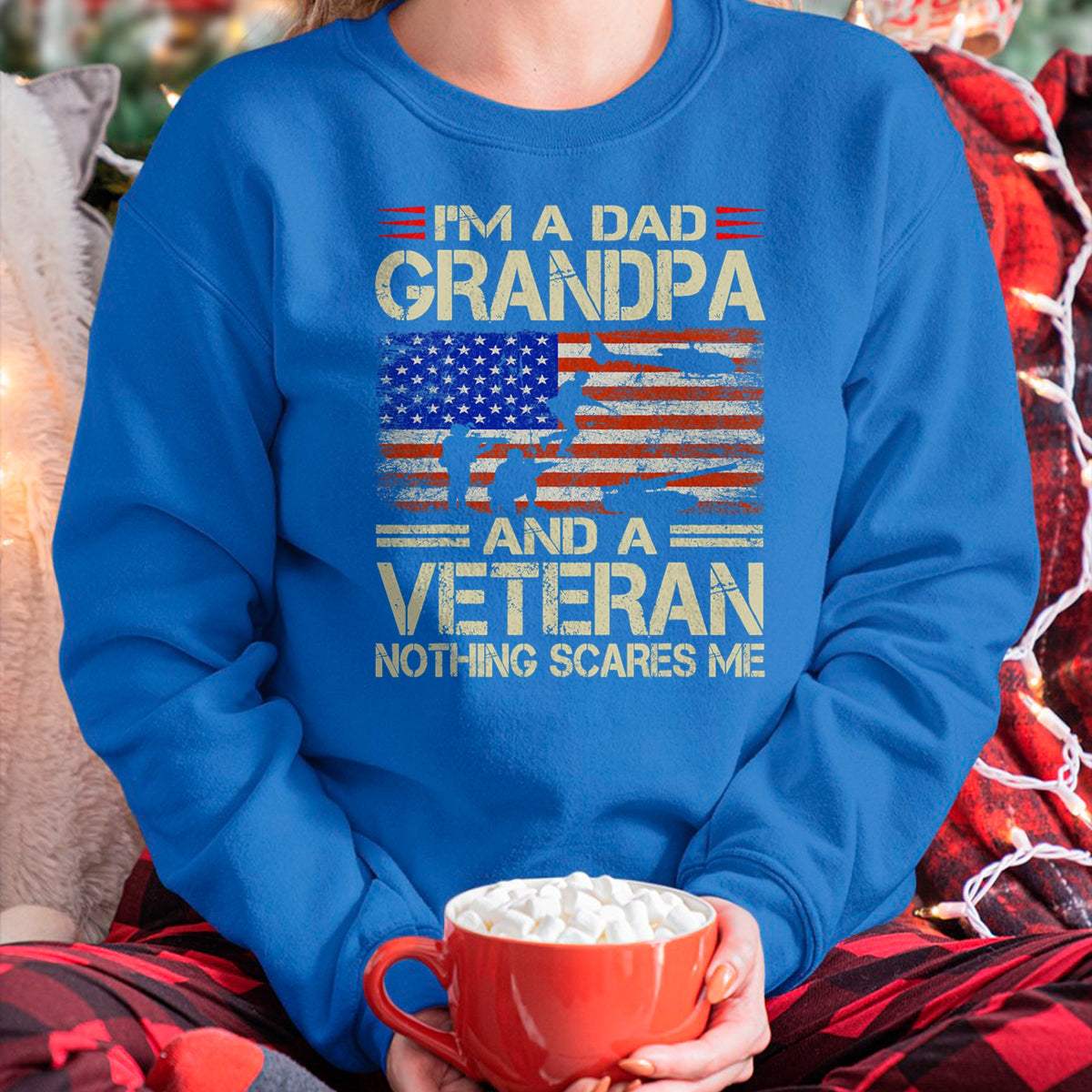Best Grandpa Shirt, Proud Grandpa Unisex T-Shirt/Hoodie/Sweatshirt HLT00 -Fathers Day Gift Grandpa Gift Dad Grandpa And Veteran T-Shirt