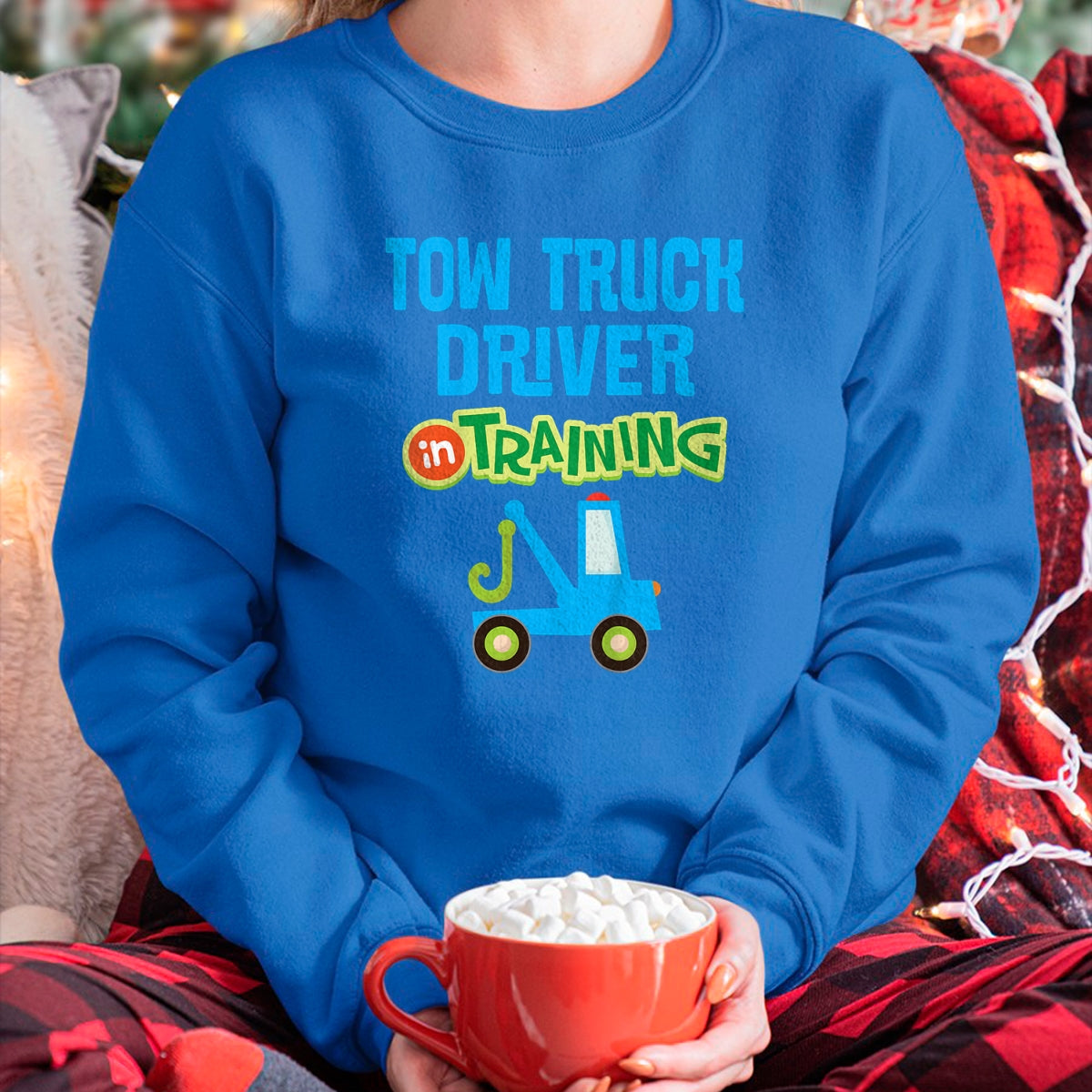 Best Truck Driver Life Shirt, Funny Trucker UnisexT-Shirt/Hoodie/Sweatshirt HLT00 - Kids Future Tow Truck Driver in Training T-Shirt
