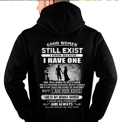 DECEMBER - GOOD WOMEN STILL EXIST - PERFECT GIFT FROM WIFE, GIRLFRIEND - HLT12 (SKU2604-293-12)
